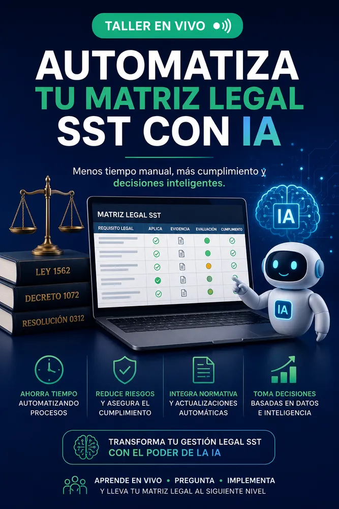 Automatiza tu matriz legal sst con ia